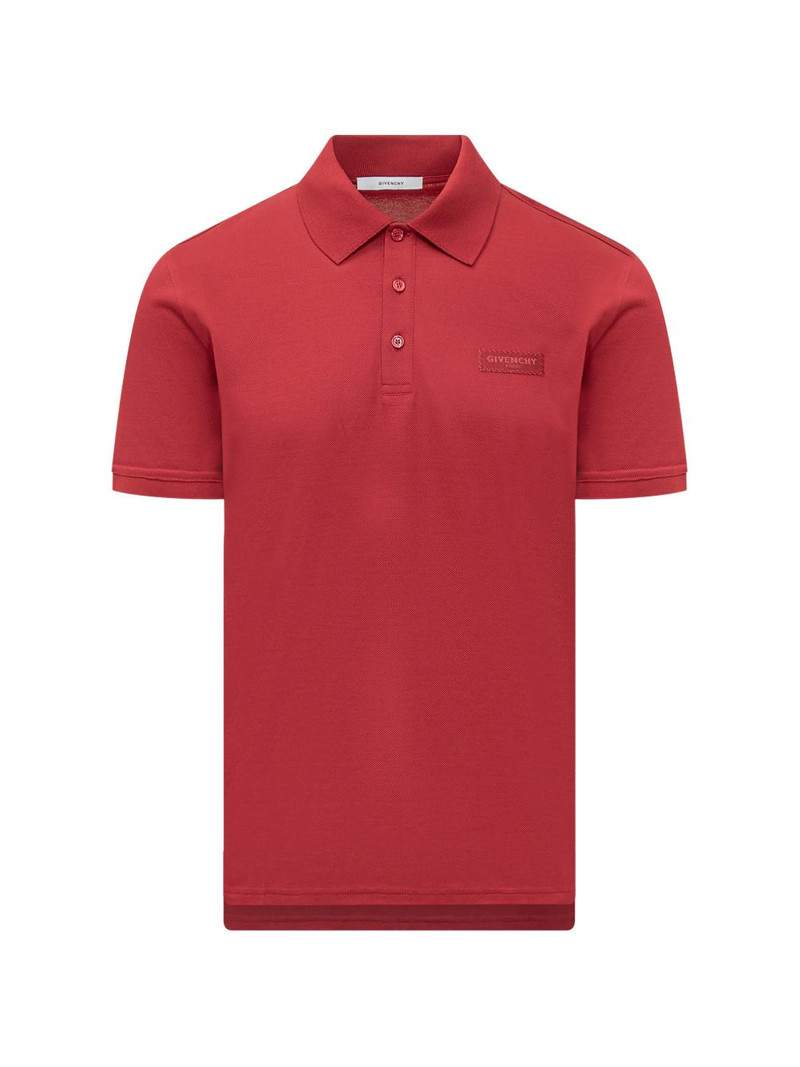 logo polo shirt 1