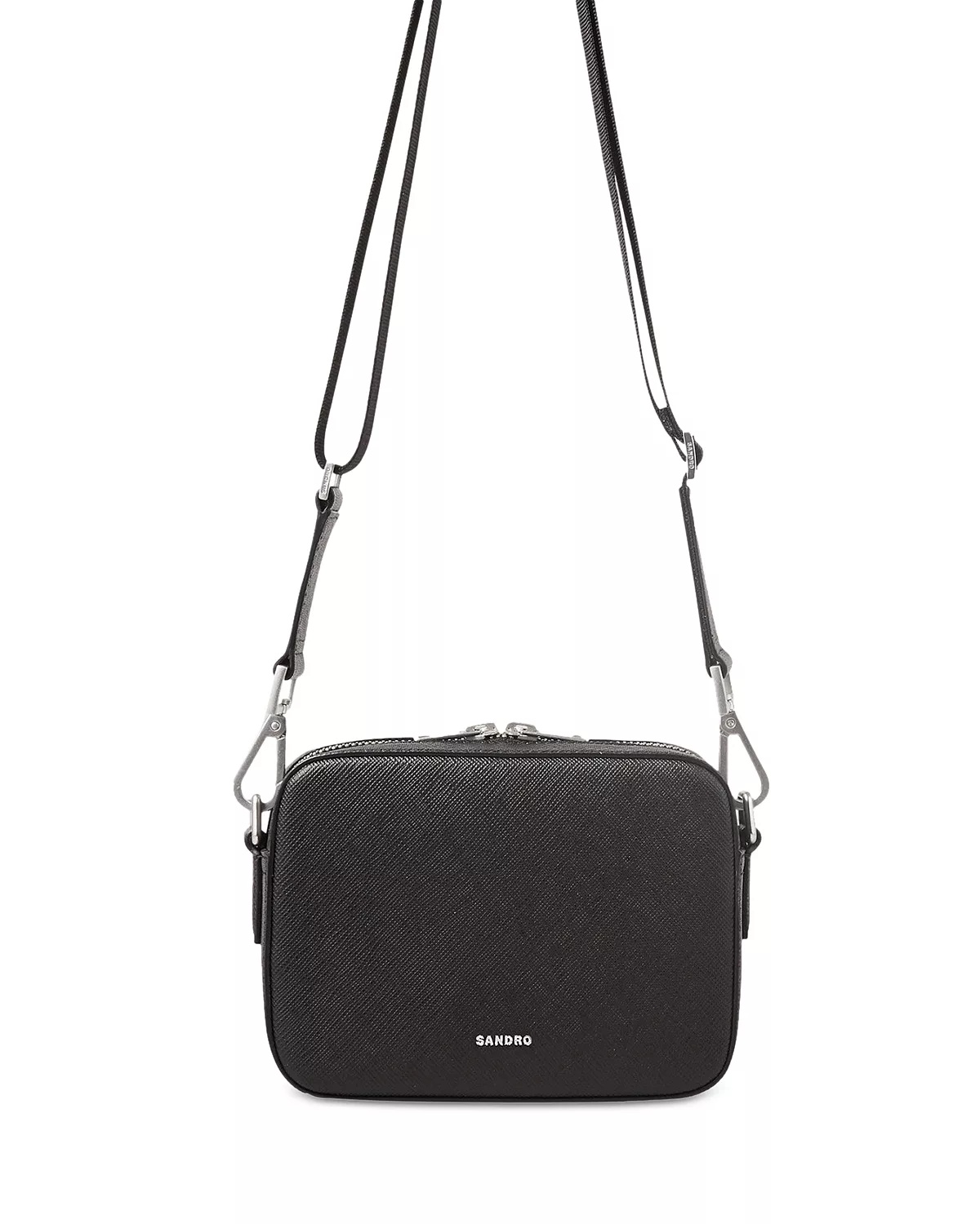 Men's Small Saffiano Leather Bag - 3