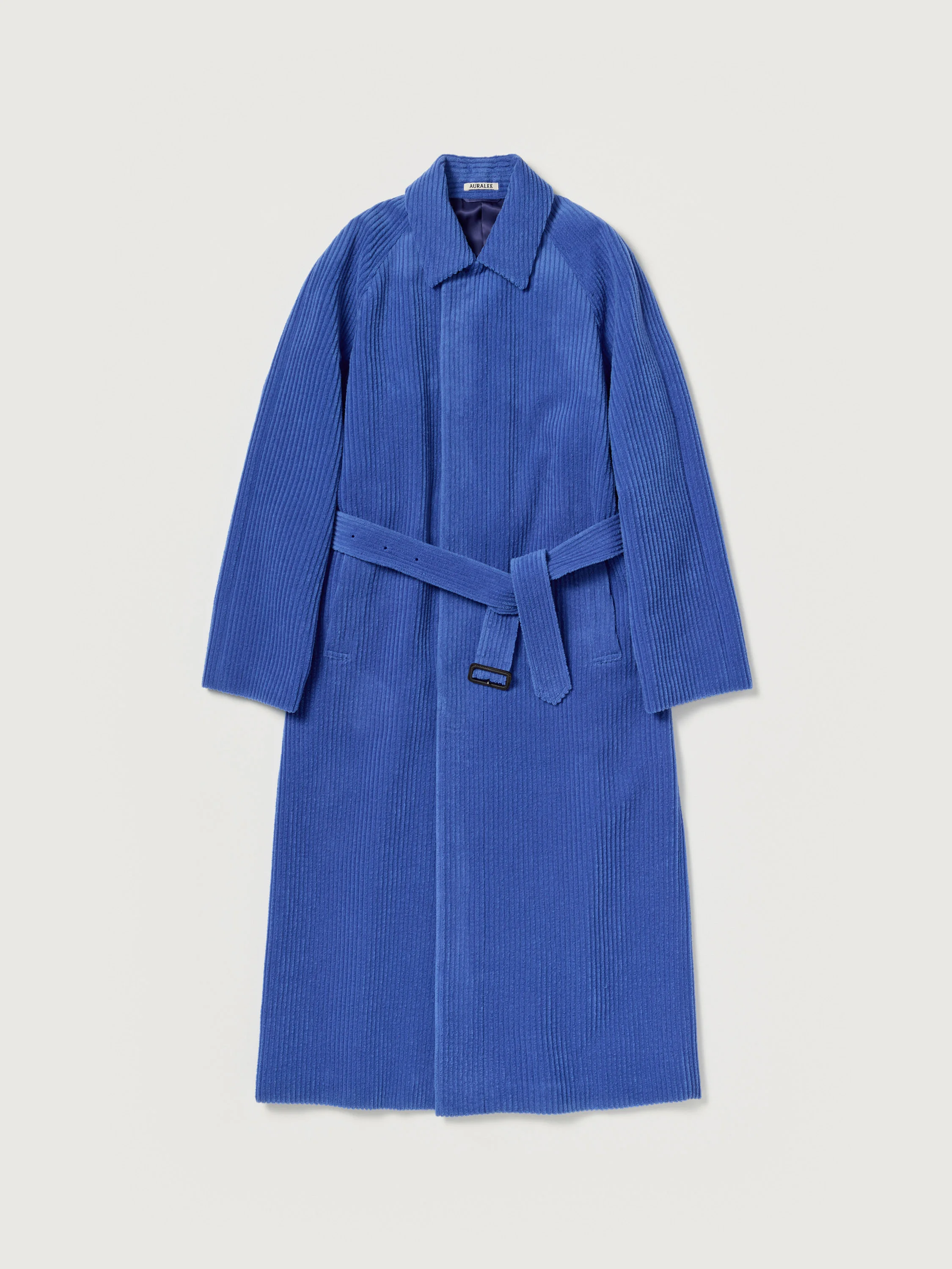 WOOL CASHMERE CORDUROY SOUTIEN COLLAR COAT - 1