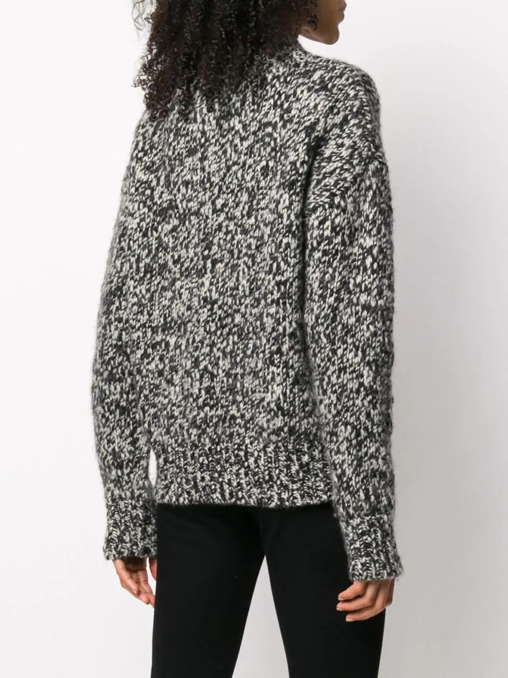 chunky knitted jumper - 4