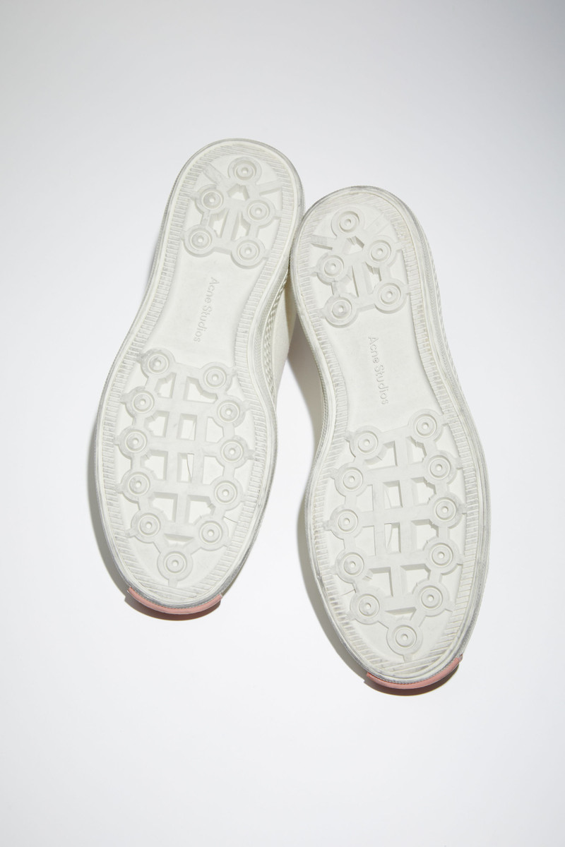 Acne Studios Sprayed low top sneakers - Multi green outlook