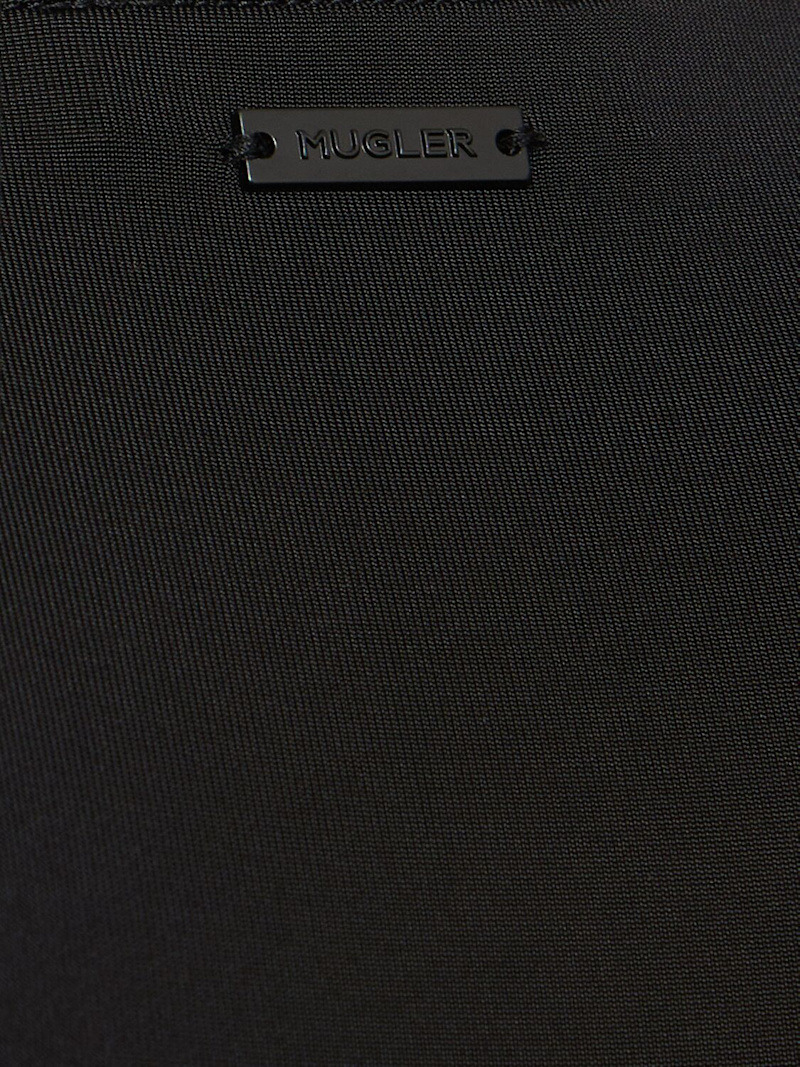 Light shiny jersey corset top - 5