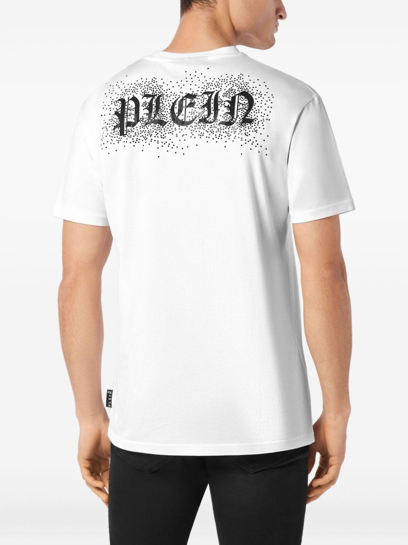 Gothic Plein-embellished T-shirt 4