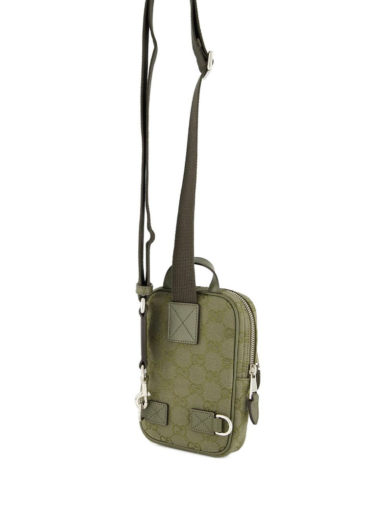GG monogram canvas shoulder bag 3