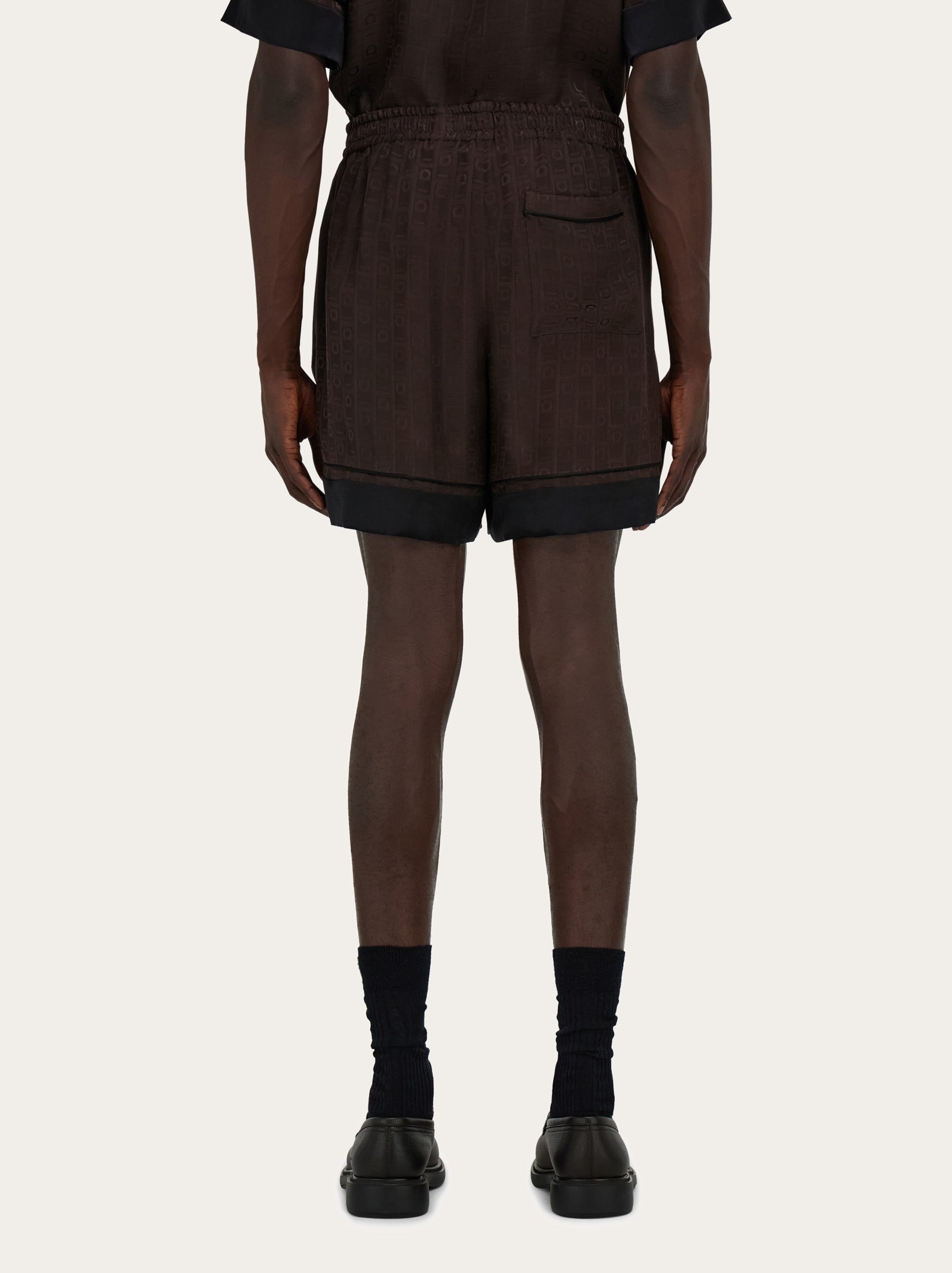 Ferragamo Monogram Bermuda short - 4