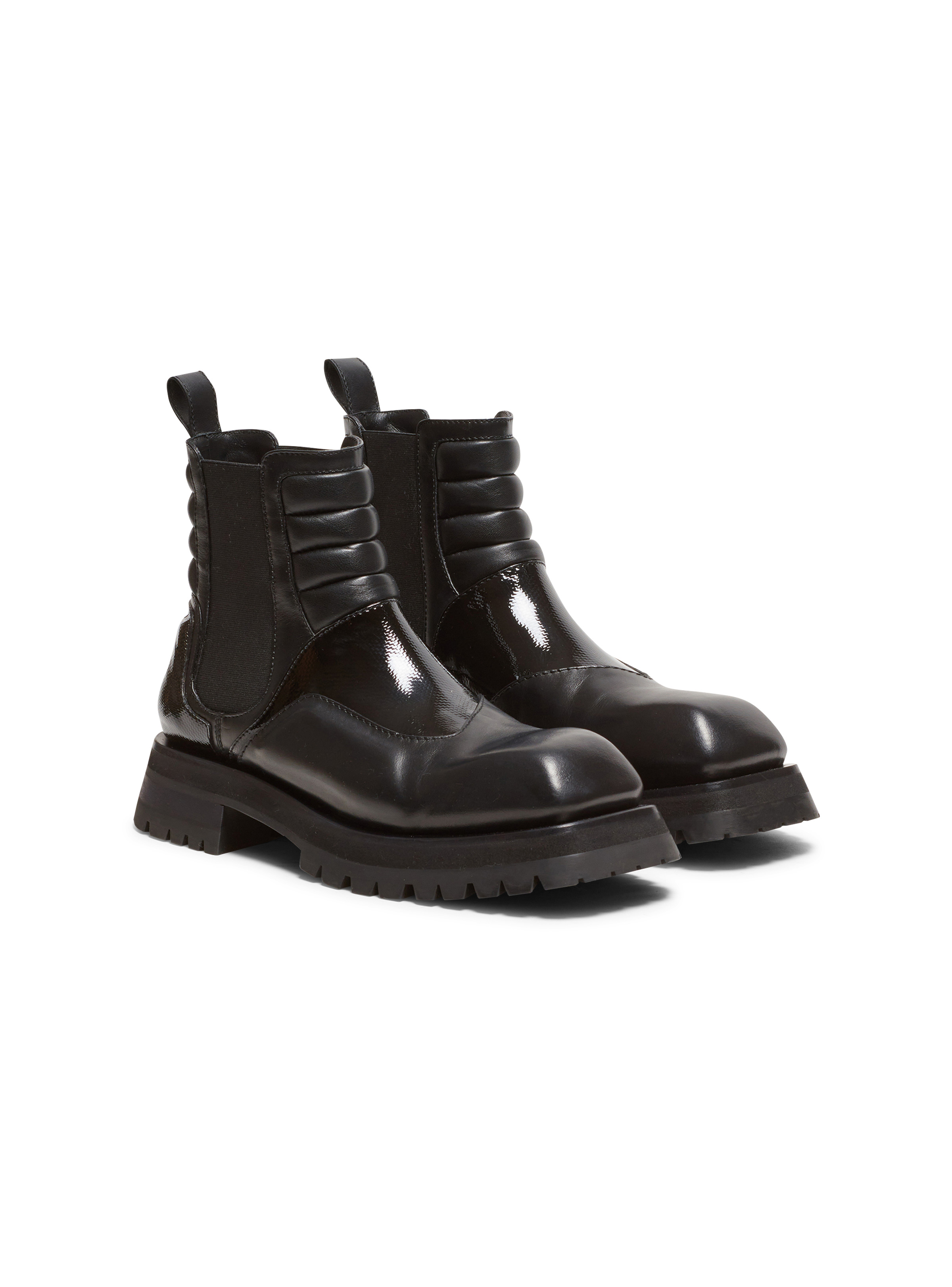 Smooth leather Army Phil Chelsea boots - 2