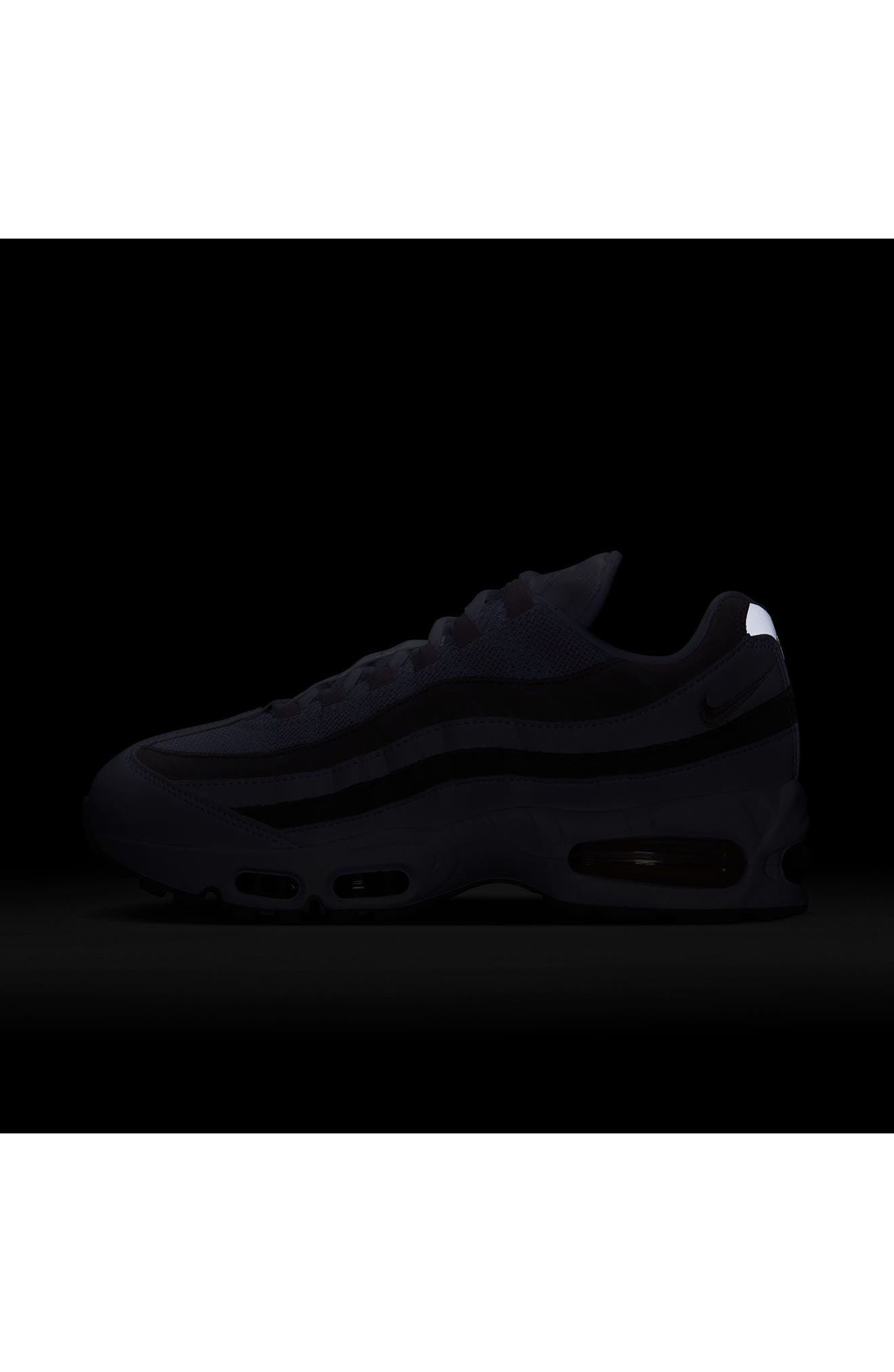 Nike Air Max 95 Sneaker in White/Red/Charcoal/Grey at Nordstrom - 7