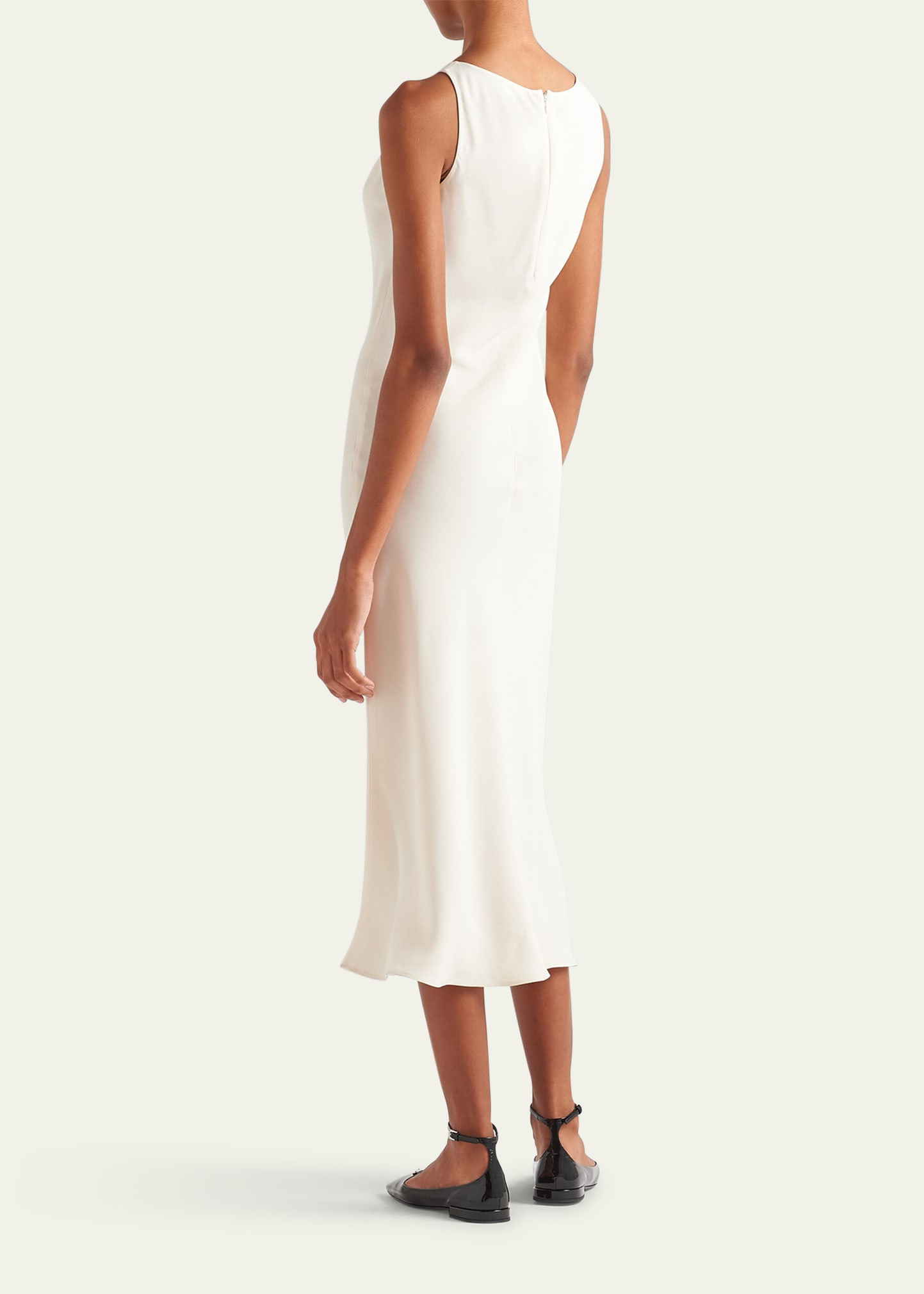 Sleeveless Sable Midi Dress - 3
