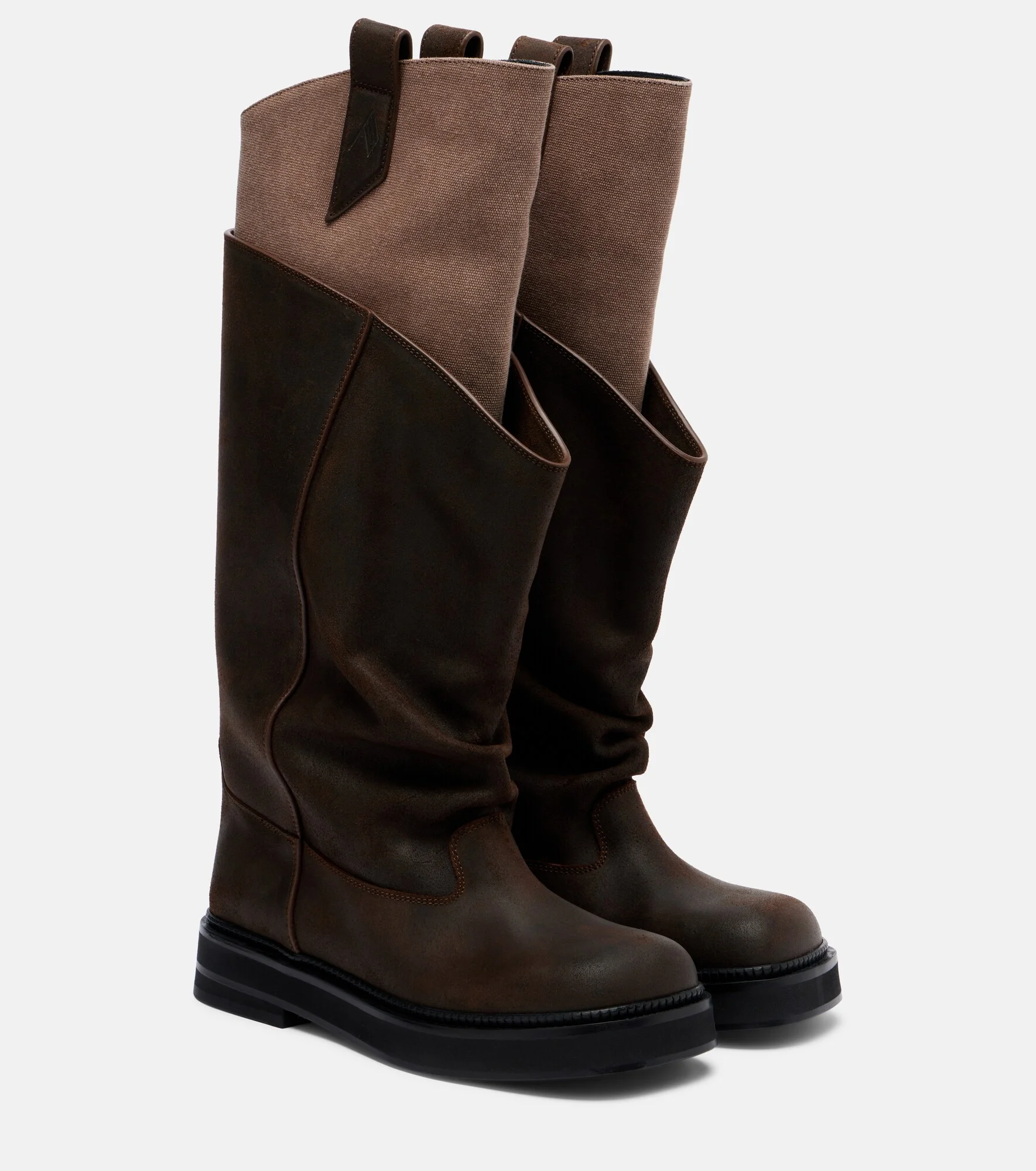 Robin Passeggiata leather combat boots - 1