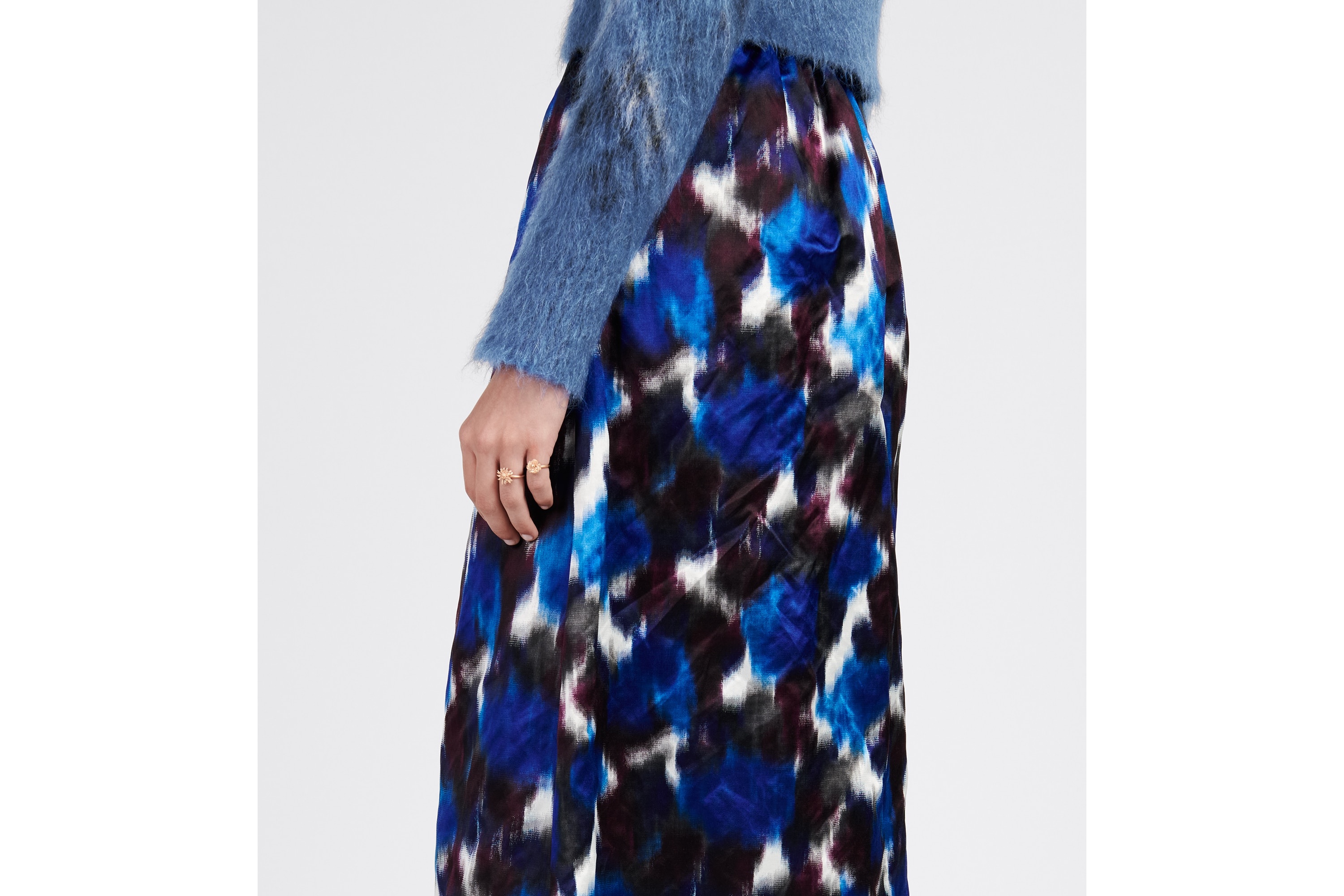 Mid-Length Straight-Cut Skirt - 8