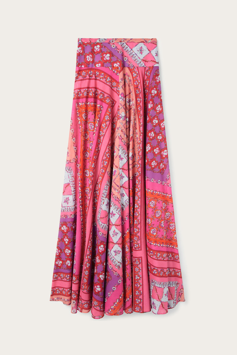 FESTA PRINT LONG SKIRT 1