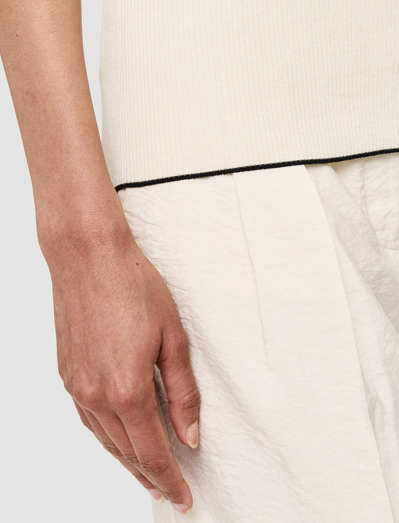 Refined Cotton Silk Top 6