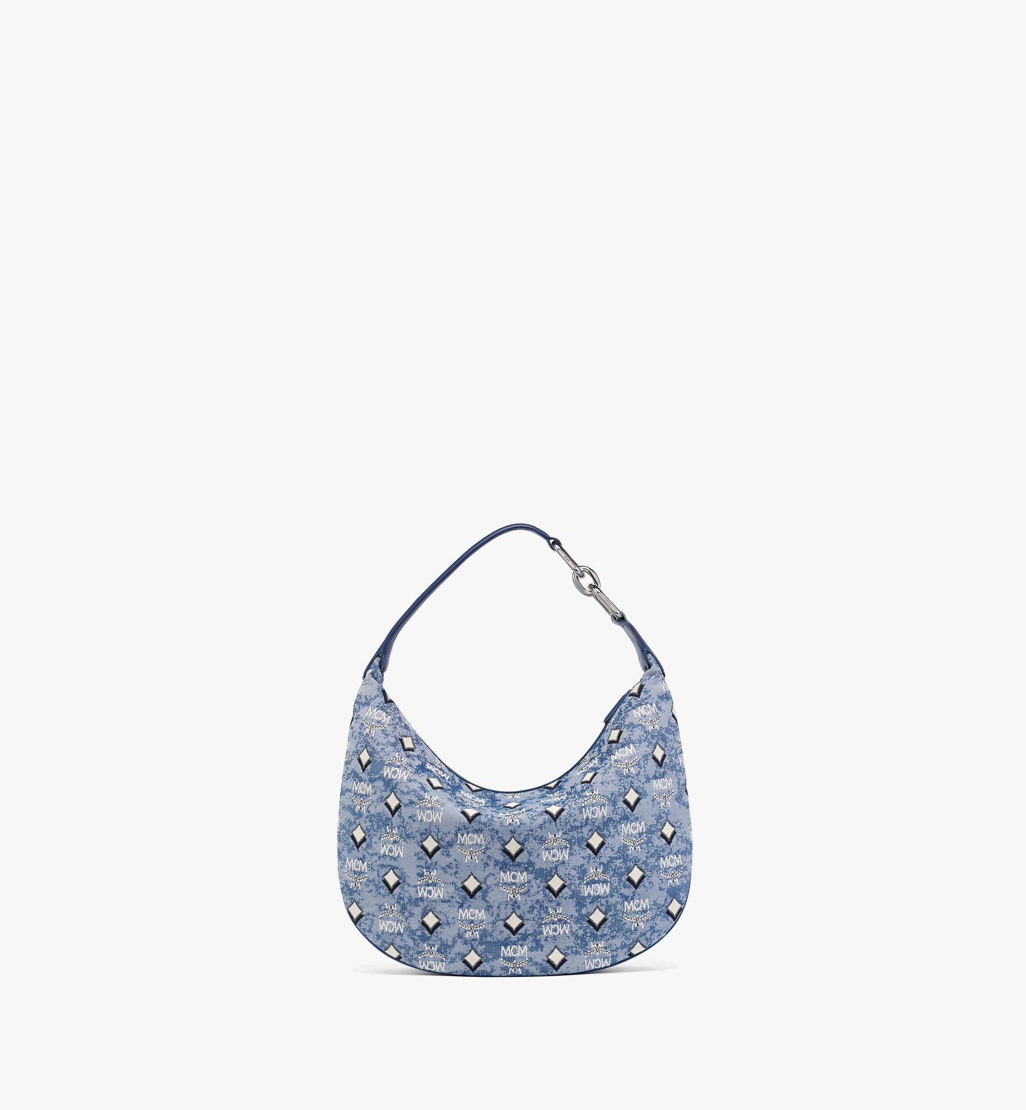 Aren Crescent Hobo in Vintage Monogram Jacquard - 5
