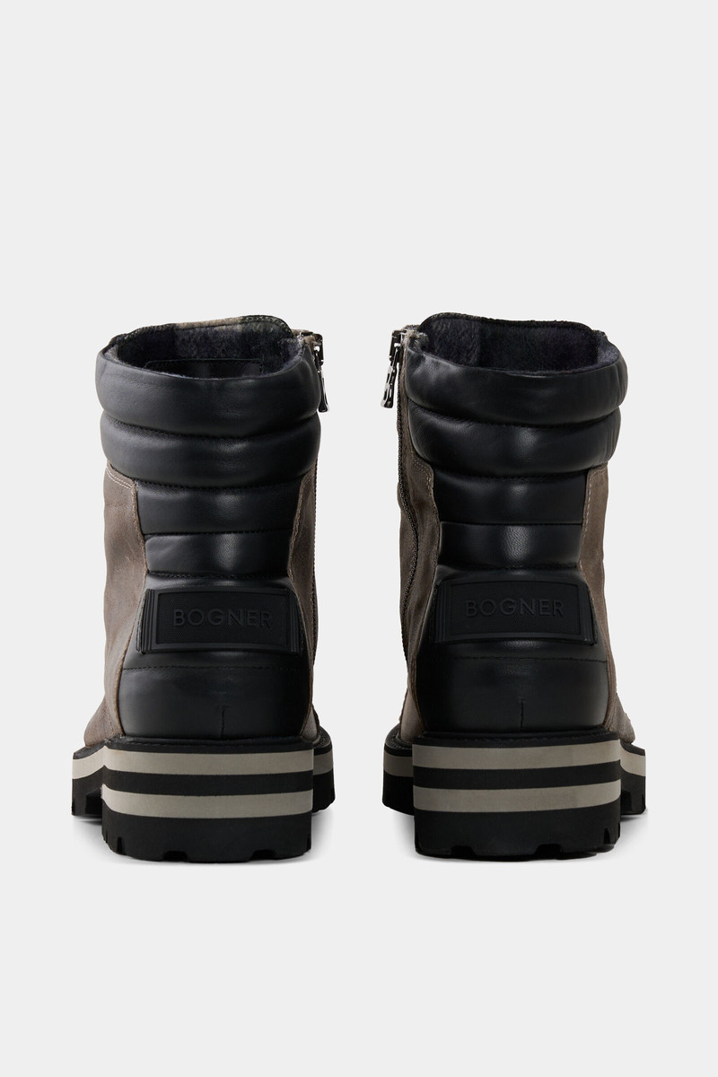 Courchevel Lace-up boots in Taupe 5