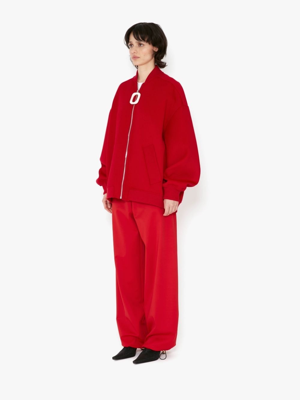 zip-front bomber jacket - 3