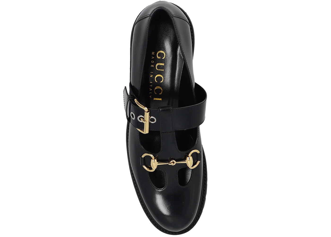 Gucci Horsebit Leather Loafers Black (Women's) - 2