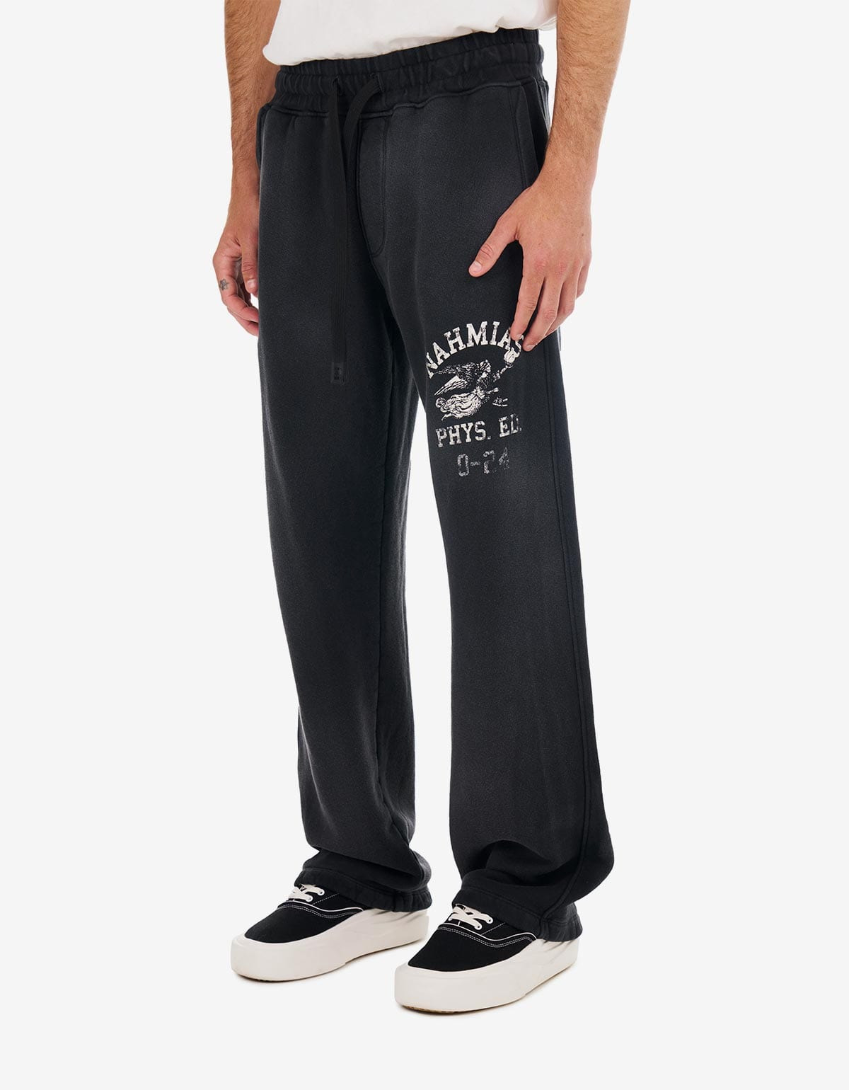 Nahmias Black PHYS. ED. Baggy Sweatpants - 3