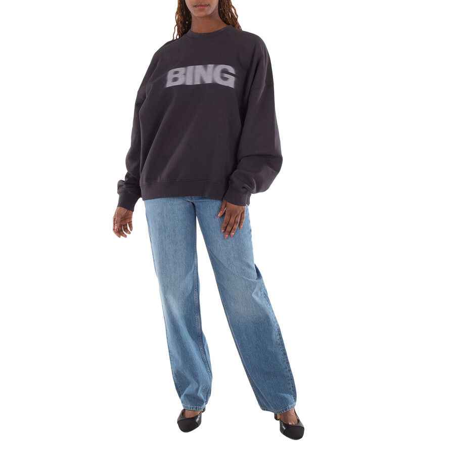 Anine Bing Gavin Long Denim Jeans - 2