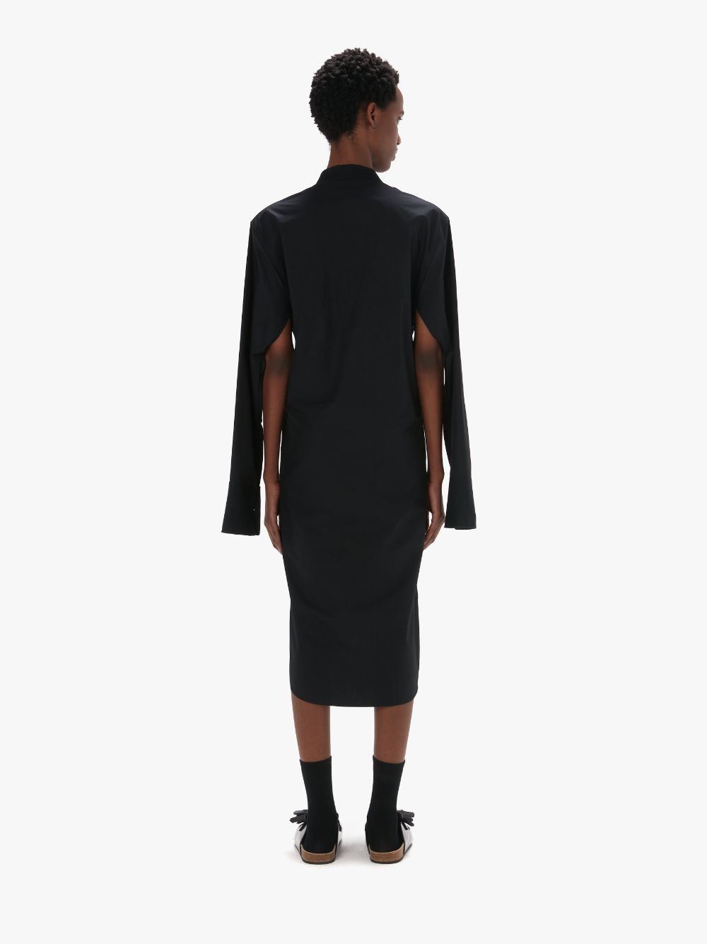 TUXEDO SHIRT DRESS - 3