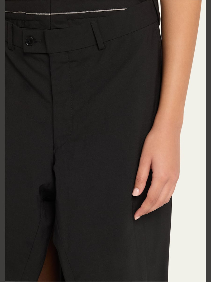 HODAKOVA Double Suit Tapered Wool Pants outlook