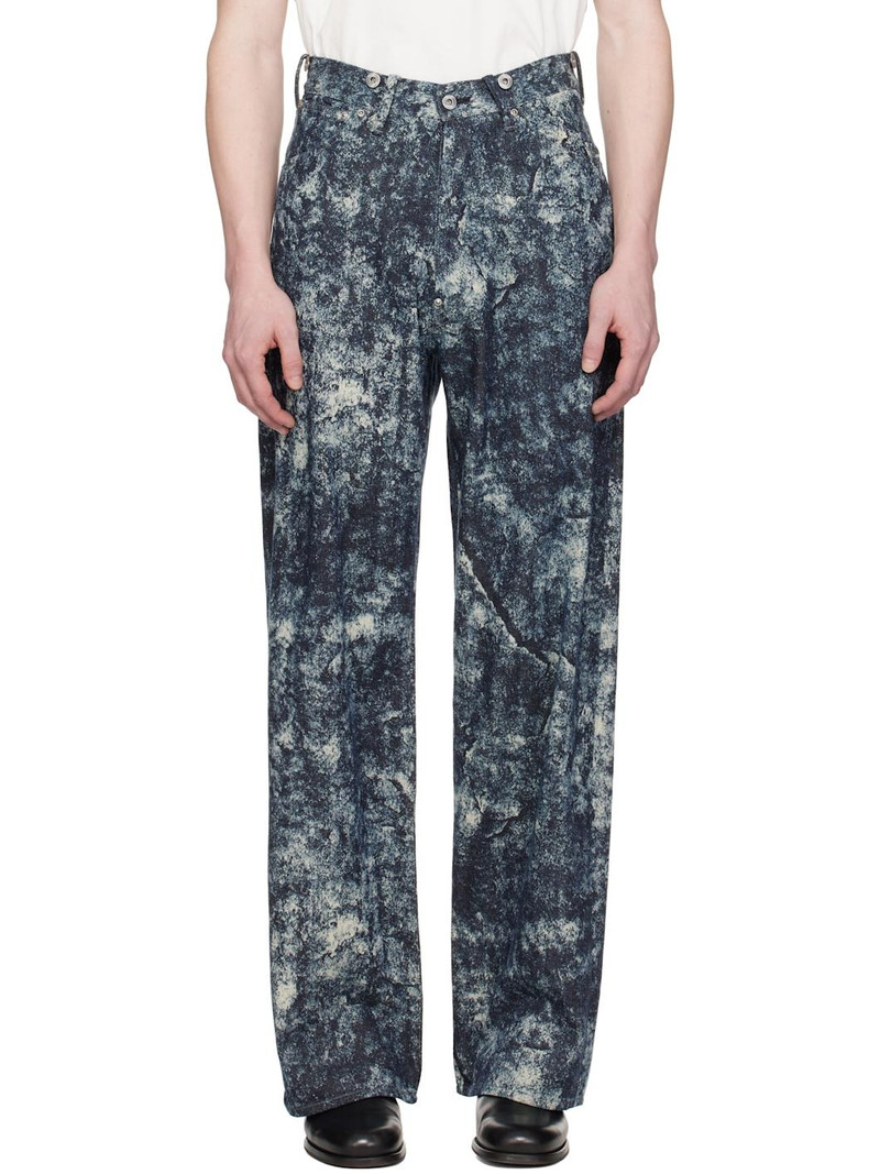 Indigo & Off-White Lot. 704 Jeans 1