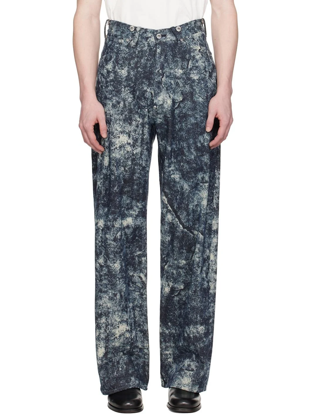 Indigo & Off-White Lot. 704 Jeans - 1