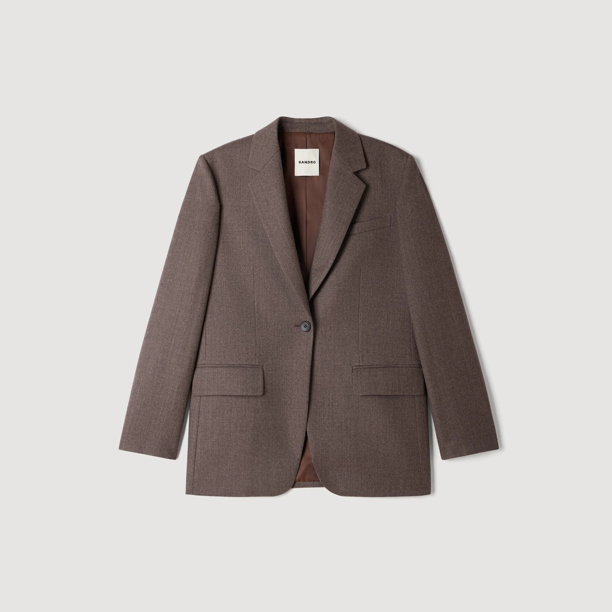 WOOL SUIT JACKET - 1