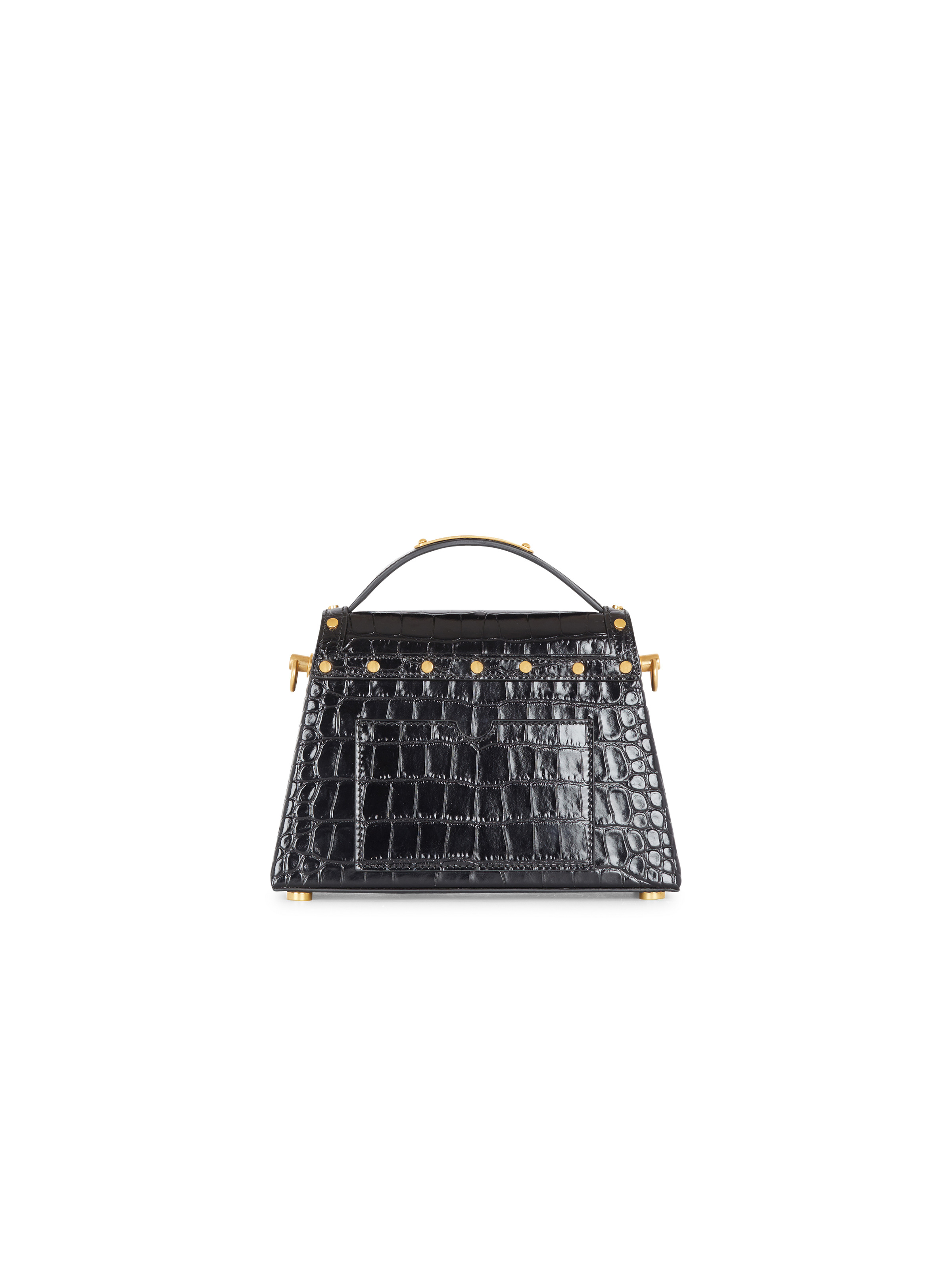 B-Buzz Dynasty bag in crocodile-print leather - 4