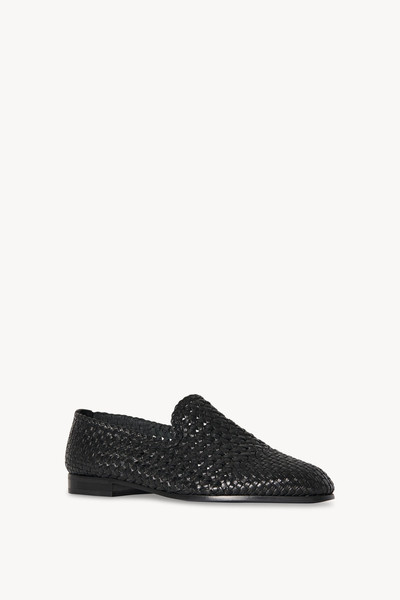 The Row Davis Loafer in Leather outlook