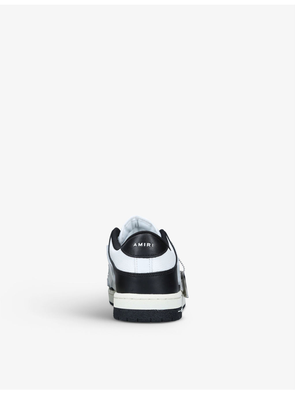 Skel panelled leather low-top trainers - 4