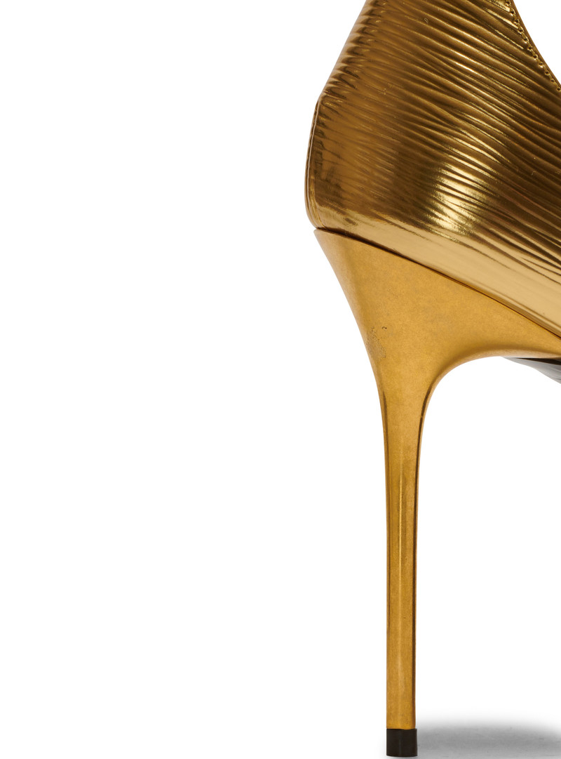 Uma laminated leather sandals 6