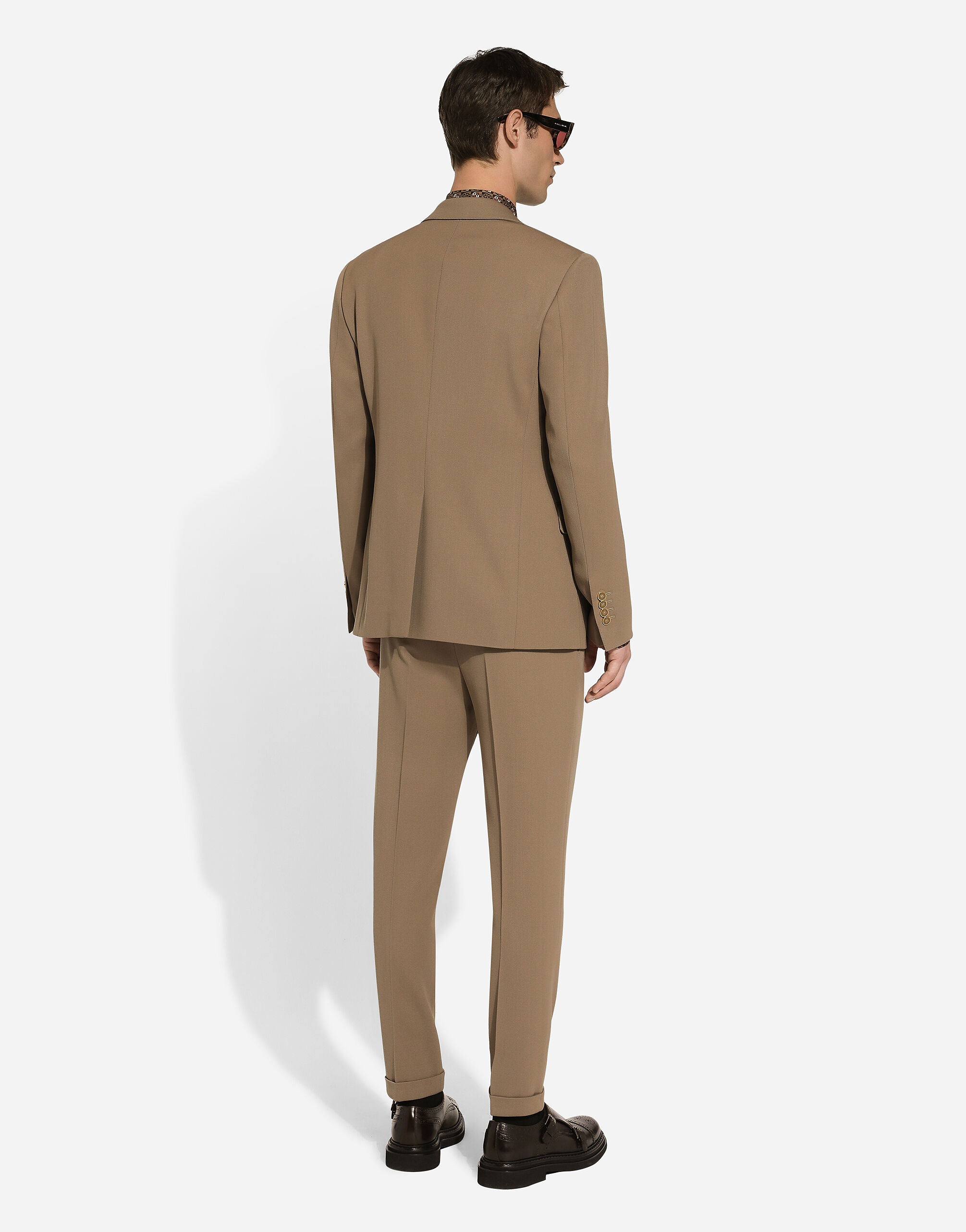 Tailored gabardine pants - 3