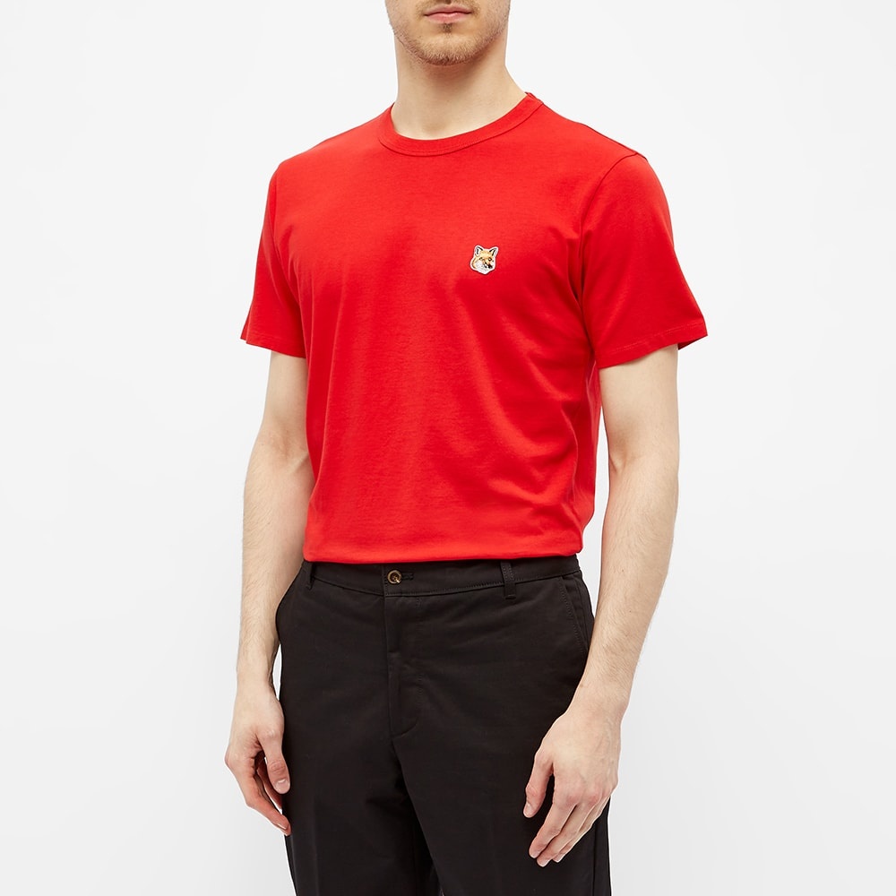 Maison Kitsuné Fox Head Patch Tee - 4