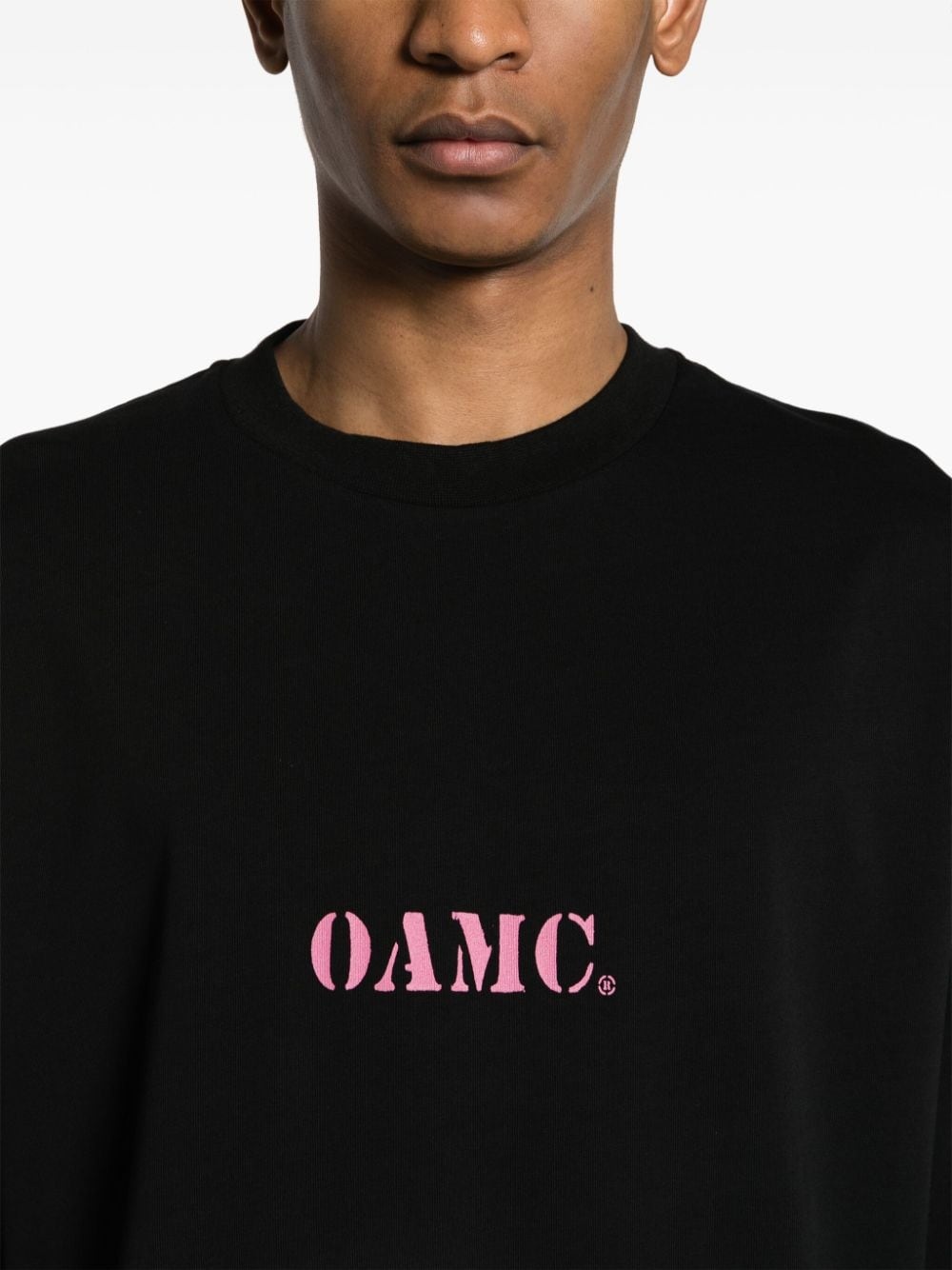 logo-print cotton T-shirt - 5