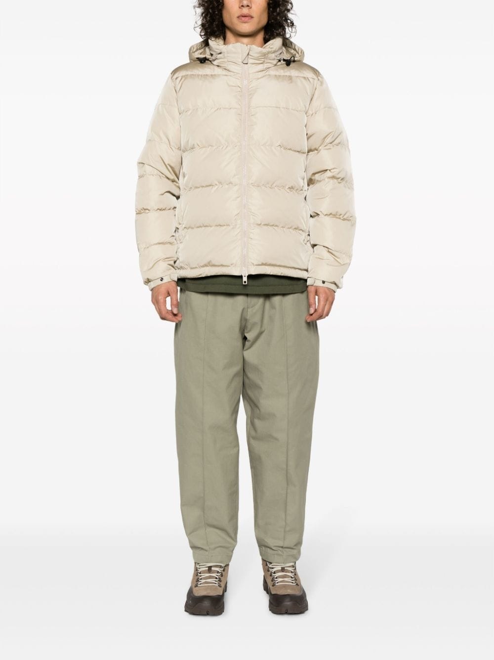 hooded padded jacket - 2