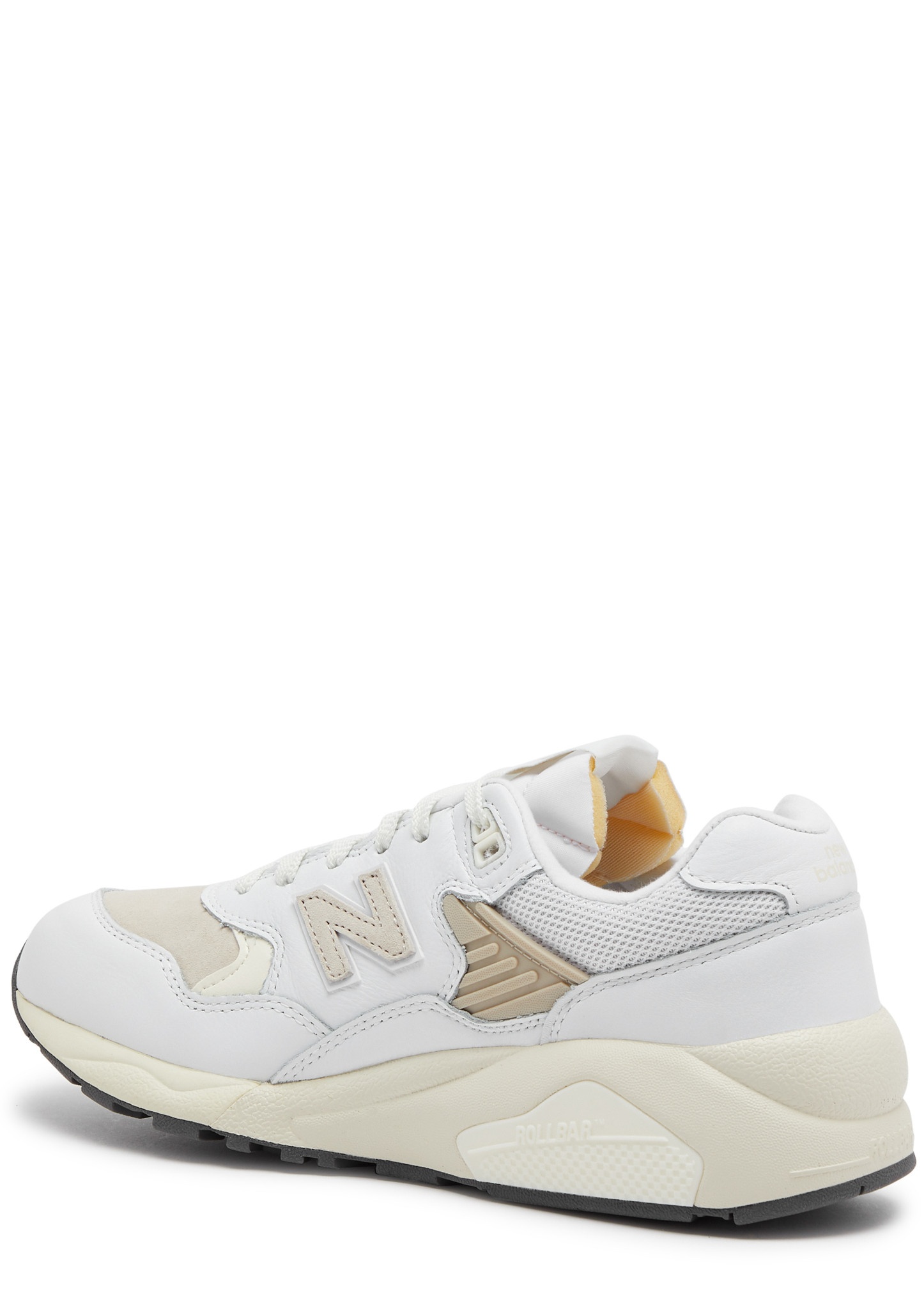 580 panelled leather sneakers - 2