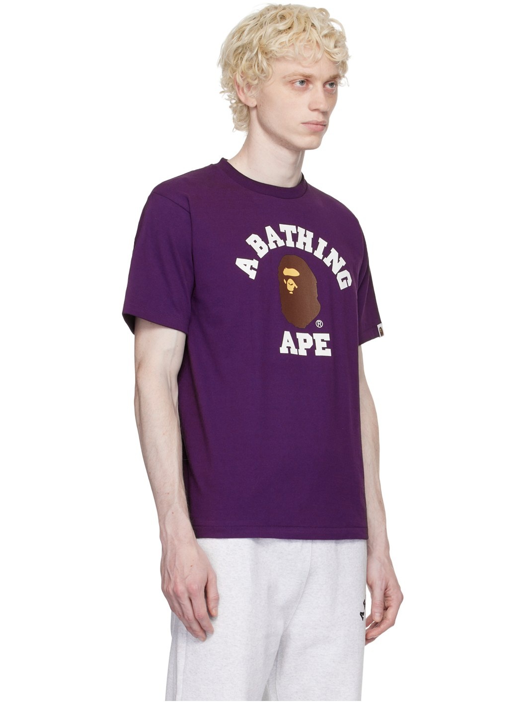 Purple College T-Shirt - 2