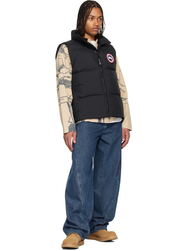 Canada Goose Black Lawrence Puffer Down Vest outlook