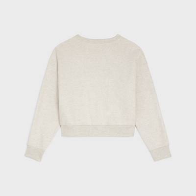 CELINE CELINE TRIOMPHE SWEATSHIRT IN COTTON FLEECE outlook