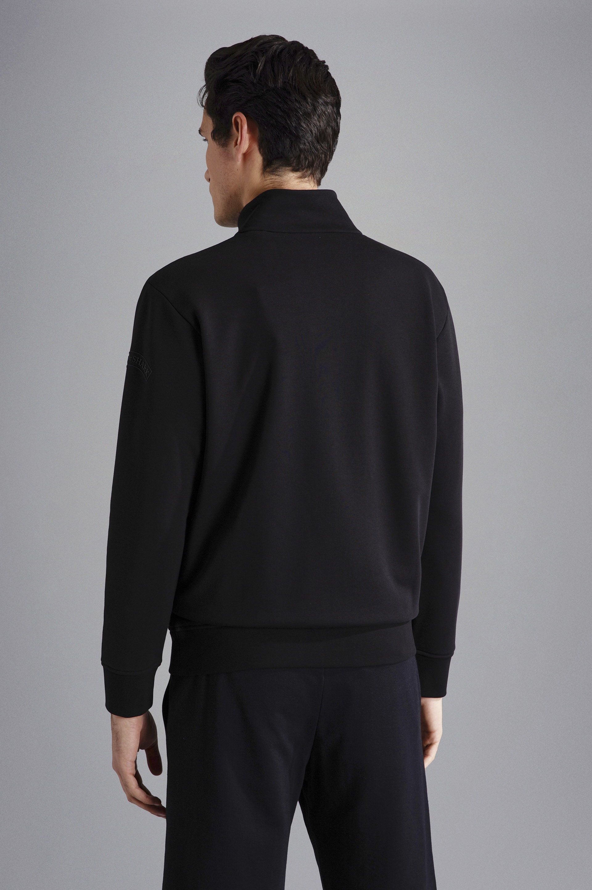 COTTON FULL ZIP SWEATSHIRT - 3