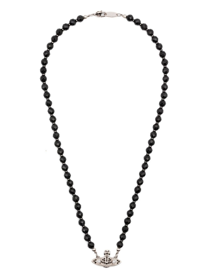 Messaline orb-embellished necklace 1