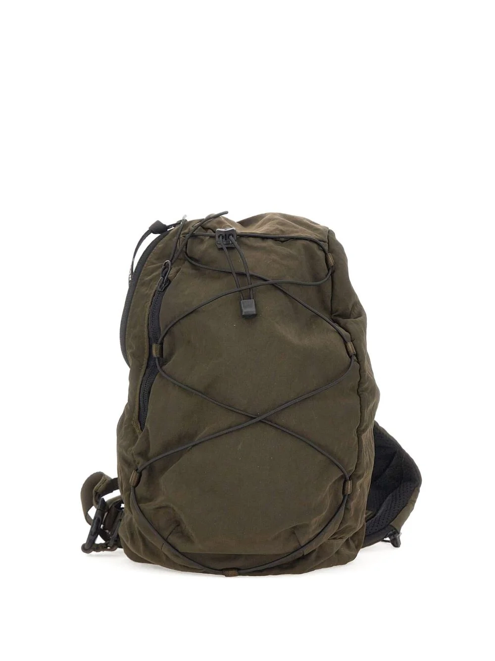 Lens-detail drawstring backpack - 1