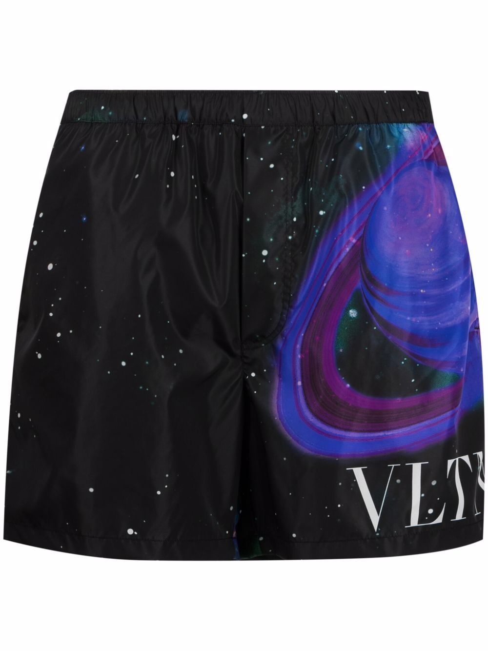 VLTN space print swim shorts - 1