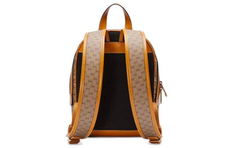 GUCCI x Disney Mickey Mouse Leather Backpack 'Beige Brown' 552884-HWUDM-8603 - 2