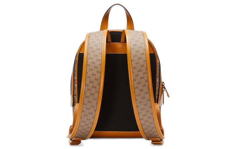 GUCCI GUCCI x Disney Mickey Mouse Leather Backpack 'Beige Brown' 552884-HWUDM-8603 outlook