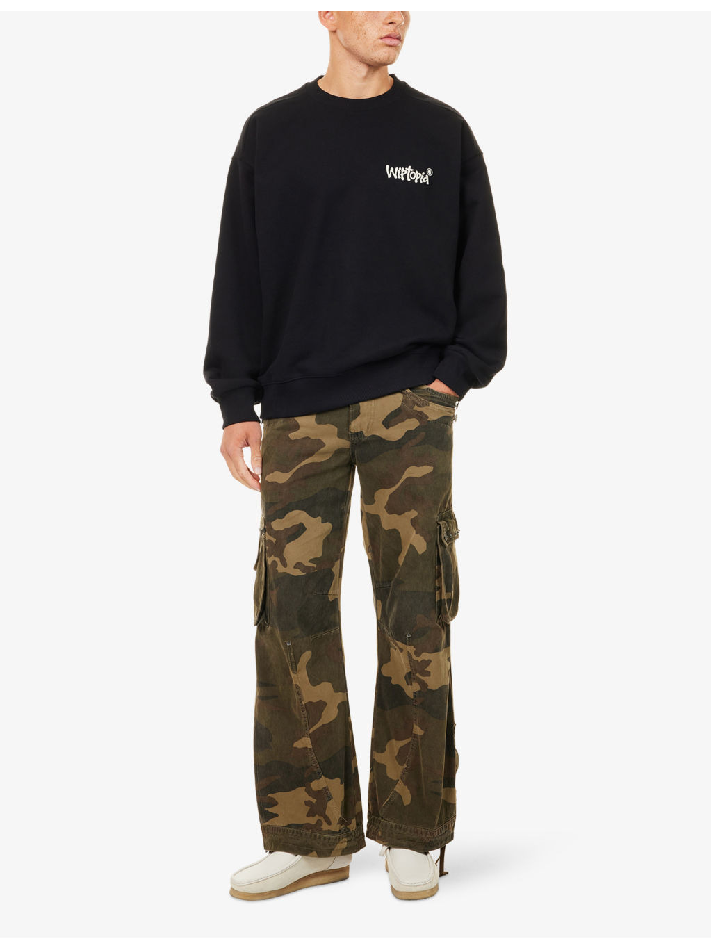 Wiptopia Relaxed-Fit Cotton-Blend Sweatshirt - 2