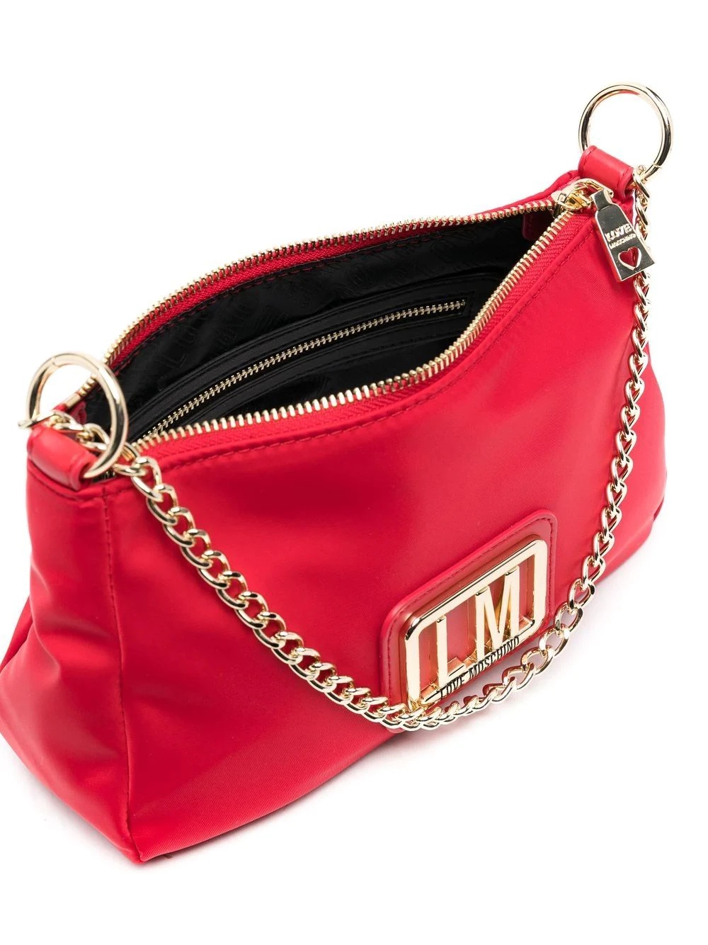 logo plaque shoulder bag - 5