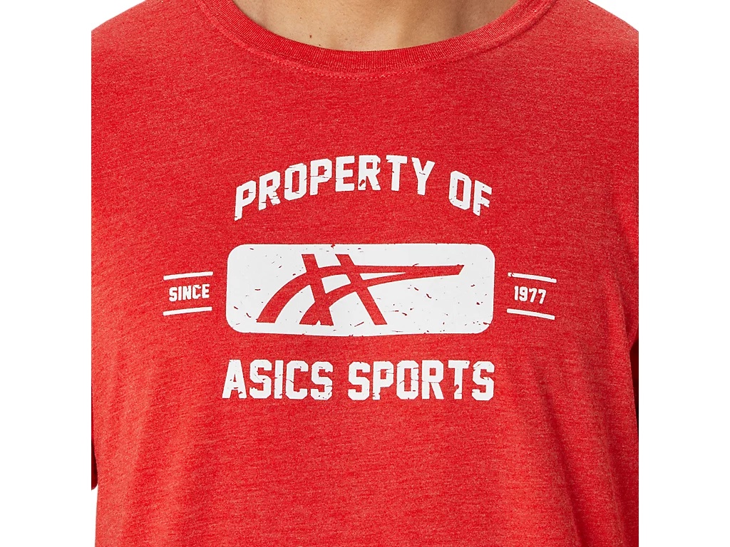 SHORT SLEEVE PROPERTY OF ASICS SPORTS TEE - 5