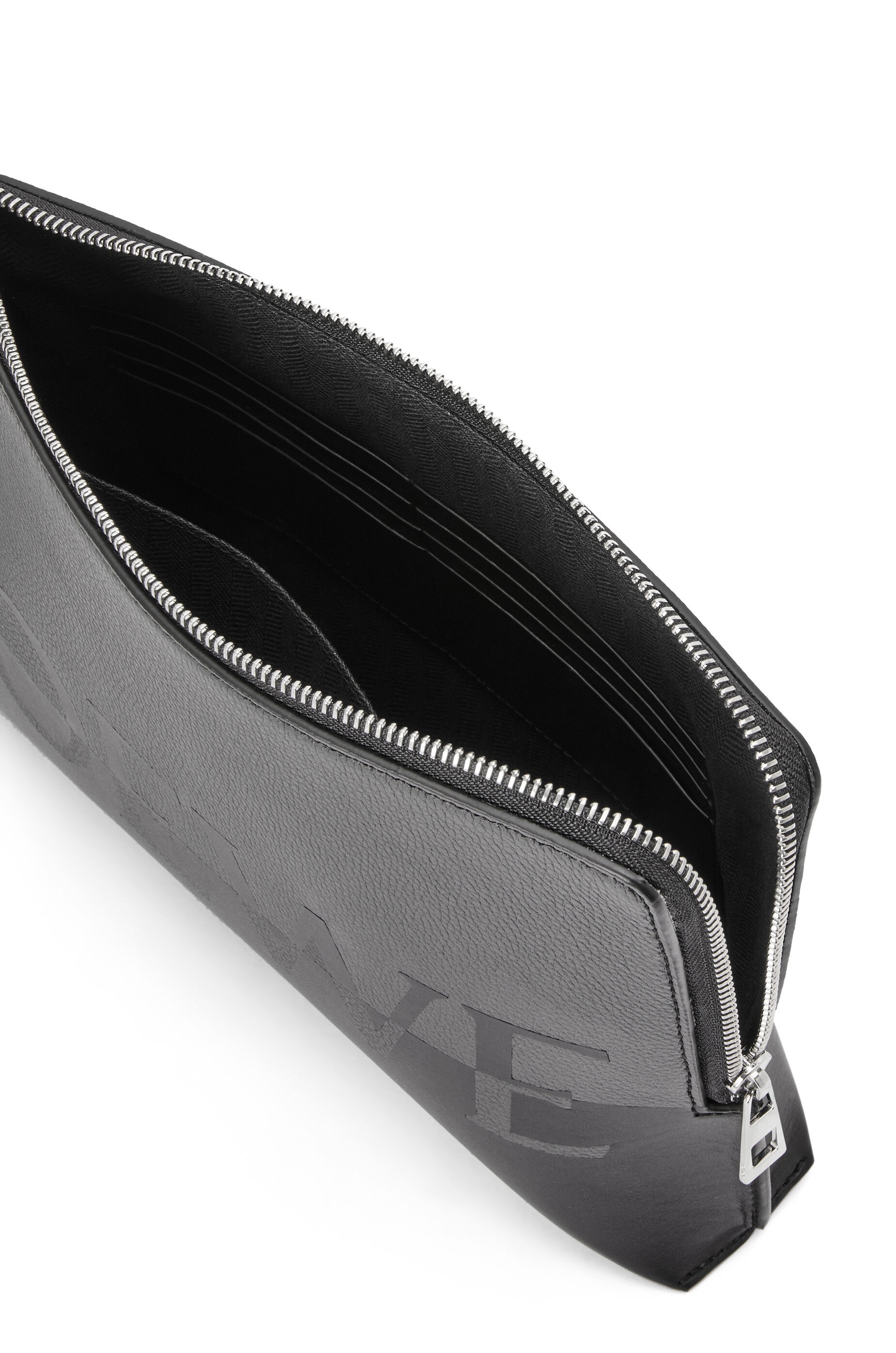 Signature L Zip Pouch in calfskin - 3