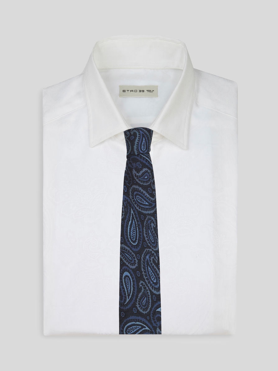 PAISLEY SILK TIE - 2